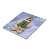 Carreau Carrelage de l'ornement du biscuit de Noël (Côté)