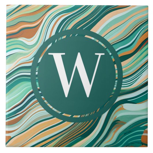 Carreau Carrelage de marbre vert clair Mer Pierre Turquois (Devant)