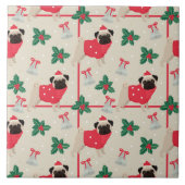 Carreau Carrelage de Noël Puggy (Devant)