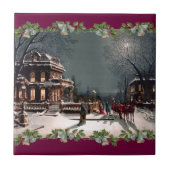 Carreau Carrelage de Noël victorien (Devant)