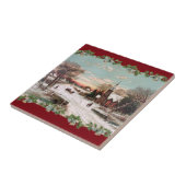 Carreau Carrelage de Noël Vintage (Côté)