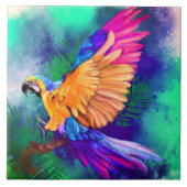 Carreau Carrelage de perroquet coloré (Devant)