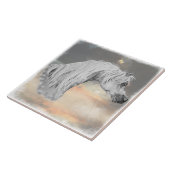 Carreau Carrelage décoratif Arabe Horse (Côté)