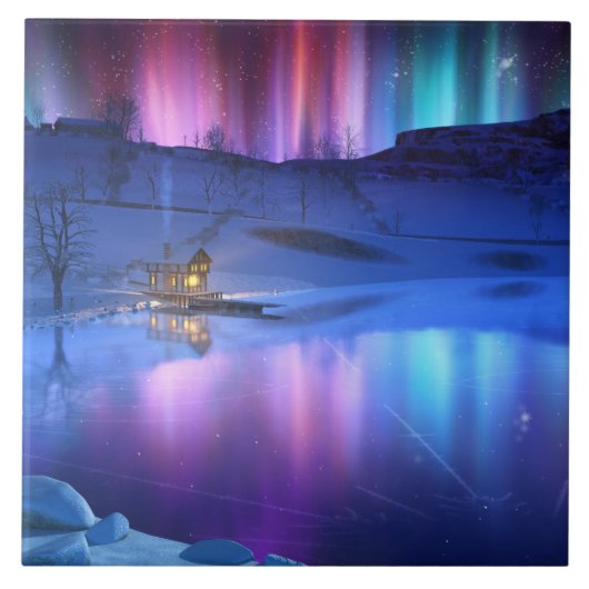 Carreau Carrelage décoratif arc-en-ciel / Trivet (Devant)