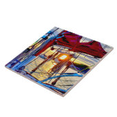 Carreau Carrelage décoratif de l'île de Lopez (Côté)