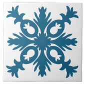 Carreau carrelage décoratif en céramique de style hawaïen (Devant)