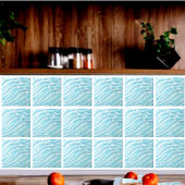 Carreau Carrelage décoratif en céramique Eau turquoise