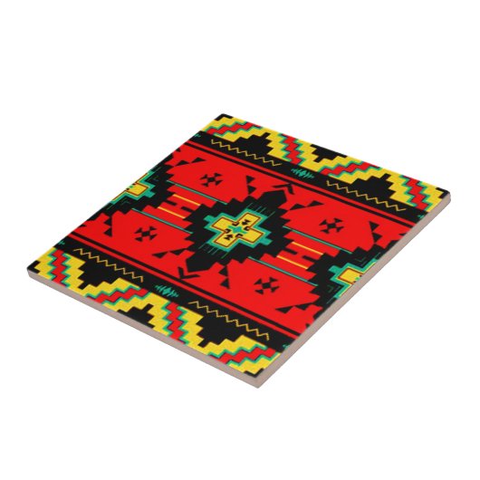 Carreau Carrelage décoratif indien (Côté)