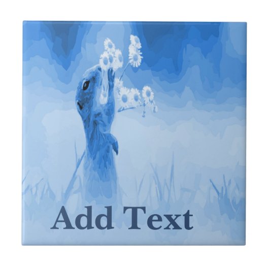 Carreau Carrelage d'écureuil, look hollandais, Personnalis (Devant)