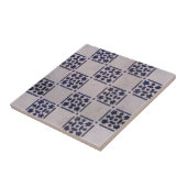 Carreau Carrelage Delft Bleu : Motif d'art néerlandais cla (Côté)