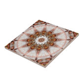 Carreau Carrelage d'Imaginaire géométrique Rose chic (Côté)