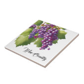 Carreau Carrelage d'impression de raisins de campagne (Côté)