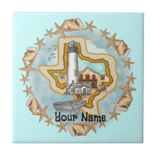 Carreau Carrelage du phare de Texas Shells