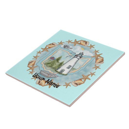 Carreau Carrelage du phare Ohio Shells (Côté)