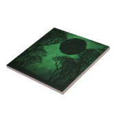 Carreau Carrelage Eclipse Forêt Sombre, Vert (Côté)