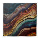 Carreau Carrelage en bois coloré (Devant)