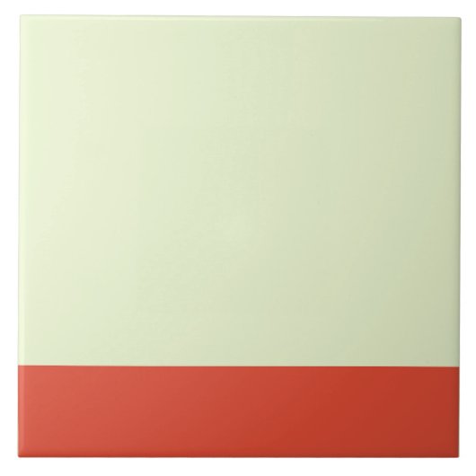 Carreau Carrelage en céramique à deux couleurs (Devant)