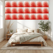 Carreau Carrelage en céramique Abstrait rouge Aquarelle