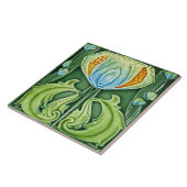 Carreau Carrelage en céramique - Arts et Artisanat Période (Côté)