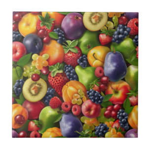 Carreau Carrelage en céramique aux fruits mélangés
