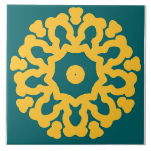 Carreau Carrelage en céramique avec bordure blanche, desig