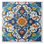 Carreau Carrelage en céramique Azulejo portugais. (Devant)