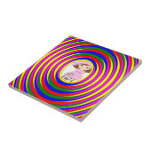 Carreau Carrelage en céramique Bande circulaire colorée (Côté)