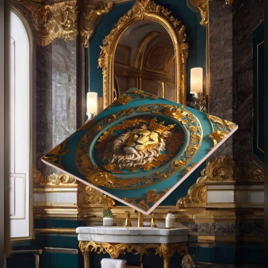 Carreau Carrelage en céramique baroque luxueux