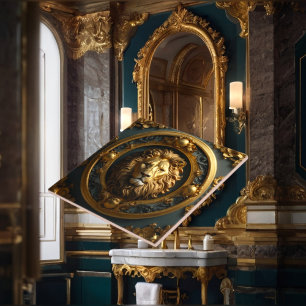 Carreau Carrelage en céramique baroque luxueux