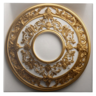 Carreau Carrelage en céramique baroque luxueux