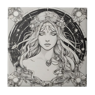 Carreau Carrelage en céramique Beauté Ethérée