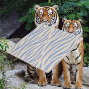 Carreau Carrelage en céramique bleu et beige Zebra - Moder