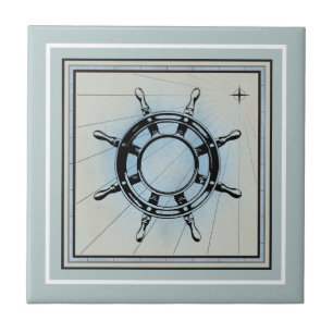 Carreau Carrelage en céramique bleu marine