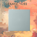 Carreau Carrelage en céramique bleue<br><div class="desc">Carreaux de céramique bleu défraîchi. Idéal pour les salles de bain, les fonds de cuisine, pour les présentoirs. Ce carrelage est également parfaitement assorti pour accompagner nos Carreaux de céramique à thème nautique en bleu, rouge et bleu défraîchi. Tous les objets sont exposés dans notre collection "nautique" ainsi que dans...</div>