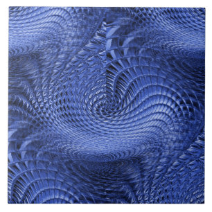 Carreau Carrelage en céramique bleue transparente