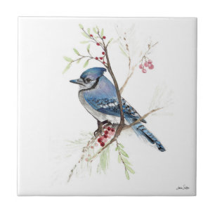 Carreau Carrelage en céramique Blue Jay Bird