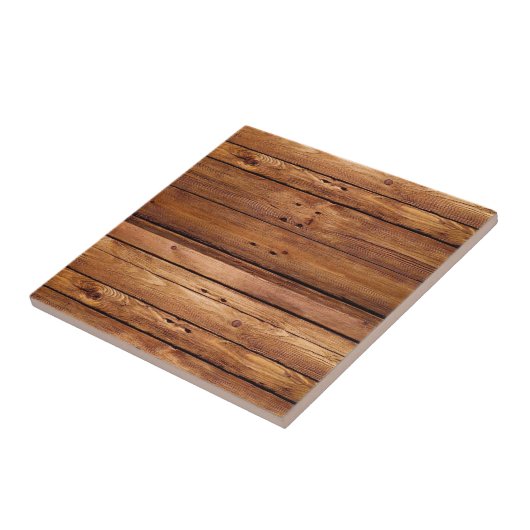 Carreau Carrelage en céramique Bois rustique Orange (Côté)