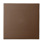 Carreau Carrelage en céramique Brown au chocolat solide 5<br><div class="desc">Carrelage en céramique avec un arrière - plan Brown au chocolat solide prêt à être utilisé tel quel ou à customiser avec vos propres images ou texte.</div>