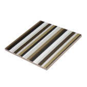 Carreau Carrelage en céramique Brown bande (Côté)