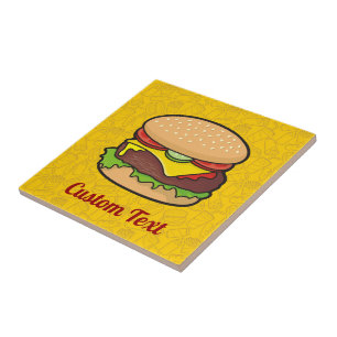 Carreau Carrelage en céramique Cheeseburger
