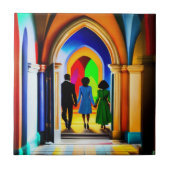 Carreau Carrelage en céramique "Church" (Devant)