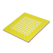 Carreau Carrelage en céramique citron, Check En vichy et P (Côté)