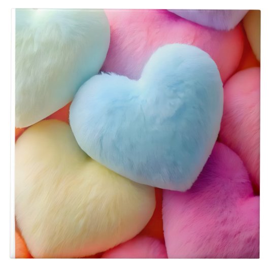 Carreau Carrelage en céramique Coeurs (Devant)