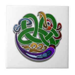 Carreau Carrelage en céramique couleur irlandais Celtic Bi