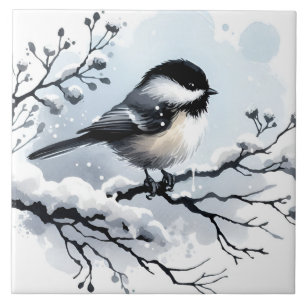 Carreau Carrelage en céramique de chickadee