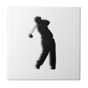 Carreau Carrelage en céramique de golfeur masculin