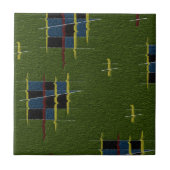 Carreau Carrelage en céramique de la Branche d'Olivier (Devant)