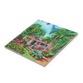 Carreau Carrelage en céramique de la maison de plage Tropi (Côté)