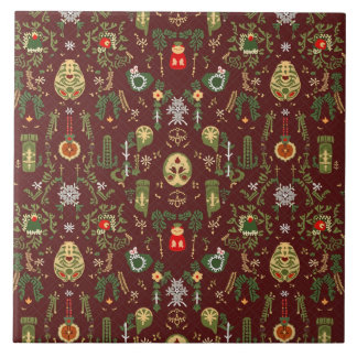 Carreau Carrelage en céramique de Noël