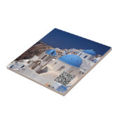 Carreau Carrelage en céramique de Santorin Grèce (Côté)